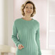Pullover - Pullover in Strukturmix – Farbe MINT – Ansicht 1 Pullover - Pullover in Strukturmix, in Größe 038 bis 054, in Farbe TERRA – Farbe MINT – Ansicht 1