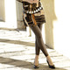 Leggings - Leggings in feiner Glanz-Optik – Farbe NUGATBRAUN – Ansicht 1 Leggings - Leggings in feiner Glanz-Optik, in Größe 034 bis 058, in Farbe AUBERGINE – Farbe NUGATBRAUN – Ansicht 1