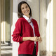 Jacken, Westen & Sets - Strickjacke in Strukturmix – Farbe ROT – Ansicht 1 Jacken, Westen & Sets - Strickjacke in Strukturmix, in Größe 038 bis 054, in Farbe ROT – Farbe ROT – Ansicht 1