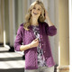 Jacken, Westen & Sets - Strickjacke mit dekorativer Struktur – Farbe MAUVE – Ansicht 3 Jacken, Westen & Sets - Strickjacke mit dekorativer Struktur, in Größe 038 bis 054, in Farbe MAUVE – Farbe MAUVE – Ansicht 3