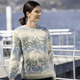 Pullover - Pullover in edlem Farbverlauf – Farbe CREME-GRÜN-HELLBLAU – Ansicht 2 Pullover - Pullover in edlem Farbverlauf, in Größe L(44/46) bis XS(32/34), in Farbe CREME-GRÜN-HELLBLAU – Farbe CREME-GRÜN-HELLBLAU – Ansicht 2