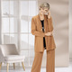 Shirtjacken - Shirtjacke in verschlussloser Form in 4 Farben – Farbe CAMEL – Ansicht 4 Shirtjacken - Shirtjacke in verschlussloser Form in 4 Farben, in Größe 038 bis 054, in Farbe CAMEL – Farbe CAMEL – Ansicht 4