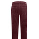 Hosen - Samtweiche Hose in 5-Pocket-Form – Farbe BORDEAUX – Ansicht 2 Hosen - Samtweiche Hose in 5-Pocket-Form, in Größe 017 bis 050, in Farbe SCHWARZ – Farbe BORDEAUX – Ansicht 2