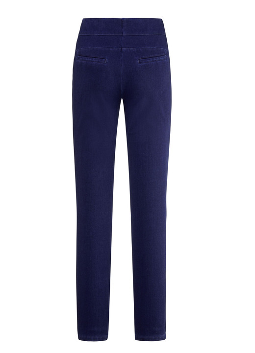 Jeans - Jersey-Hose in Denim-Optik Ansicht 7 Jeans - Jersey-Hose in Denim-Optik, in Größe 018 bis 052, in Farbe SCHWARZ Ansicht 7
