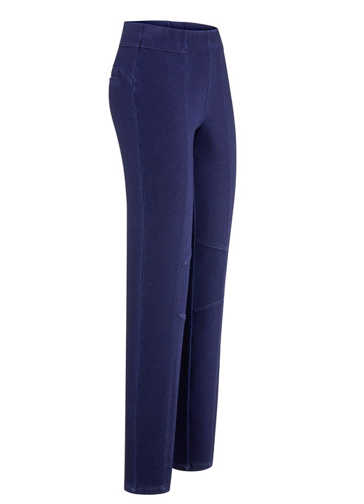 Jeans - Jersey-Hose in Denim-Optik Ansicht 6 Jeans - Jersey-Hose in Denim-Optik, in Größe 018 bis 052, in Farbe SCHWARZ Ansicht 6