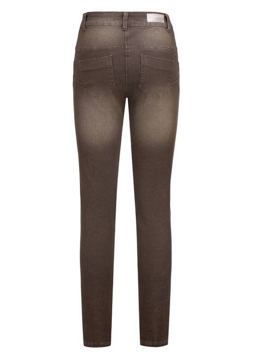 Damenmode - Jeans mit Push-up-Effekt, in Größe 017 bis 050, in Farbe DUNKELBLAU Ansicht 14