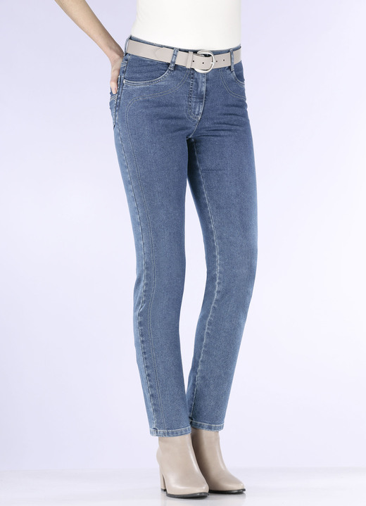 Hosen - Power-Stretch-Jeans, in Größe 017 bis 092, in Farbe JEANSBLAU Ansicht 3