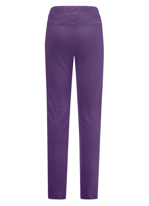Hosen - Hose mit schmaler Beinweite, in Größe 018 bis 052, in Farbe VIOLA Ansicht 2
