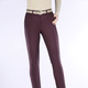 Damenmode - Hose in 4-Pocket Form – Farbe BROMBEER – Ansicht 3 Damenmode - Hose in 4-Pocket Form, in Größe 017 bis 050, in Farbe BROMBEER – Farbe BROMBEER – Ansicht 3