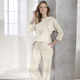 Klaus Modelle - Angesagte Hose in modischer Weite – Farbe BEIGE – Ansicht 6 Klaus Modelle - Angesagte Hose in modischer Weite, in Größe 018 bis 052, in Farbe SCHWARZ – Farbe BEIGE – Ansicht 6