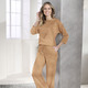 Klaus Modelle - Angesagte Hose in modischer Weite – Farbe CAMEL – Ansicht 5 Klaus Modelle - Angesagte Hose in modischer Weite, in Größe 018 bis 052, in Farbe SCHWARZ – Farbe CAMEL – Ansicht 5
