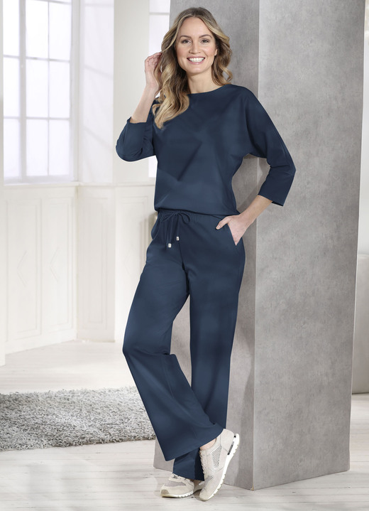Klaus Modelle - Angesagte Hose in modischer Weite Ansicht 19 Klaus Modelle - Angesagte Hose in modischer Weite, in Größe 018 bis 052, in Farbe SCHWARZ Ansicht 19