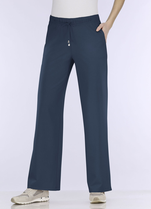 Klaus Modelle - Angesagte Hose in modischer Weite Ansicht 18 Klaus Modelle - Angesagte Hose in modischer Weite, in Größe 018 bis 052, in Farbe SCHWARZ Ansicht 18