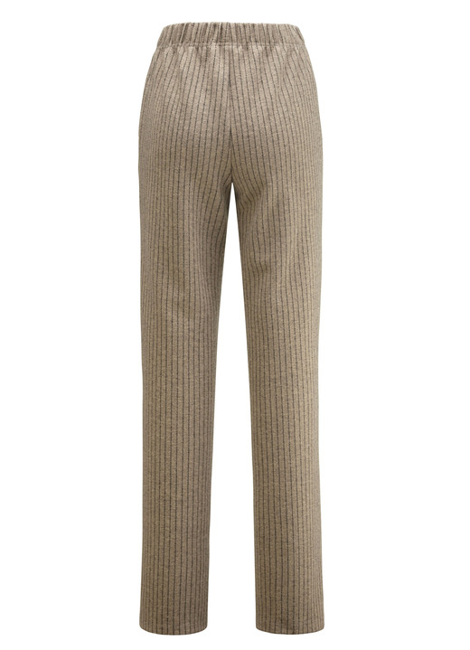 Damenmode - Hose im Joggpant-Style, in Größe 018 bis 052, in Farbe CAMEL-SCHWARZ Ansicht 2