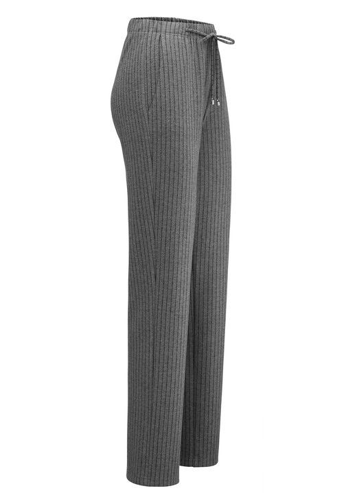 Damenmode - Hose im Joggpant-Style, in Größe 018 bis 052, in Farbe CAMEL-SCHWARZ Ansicht 4
