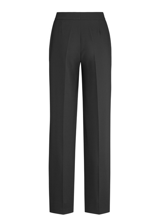 Hosen - Hose in bequemer Weite Ansicht 2 Hosen - Hose in bequemer Weite, in Größe 018 bis 052, in Farbe SCHWARZ Ansicht 2