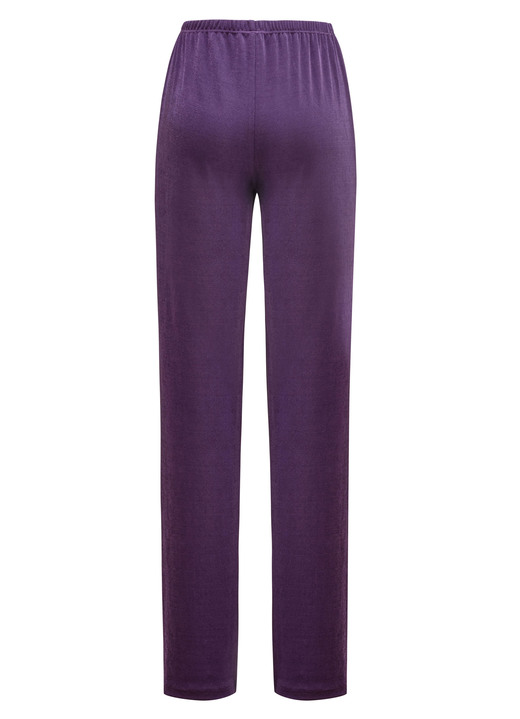 Klaus Modelle - Hose mit edlem Glanz in Extra-Kurzgrößen, in Größe 205 bis 285, in Farbe SCHWARZ Ansicht 14