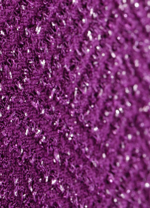 Damenmode - Hose mit edel funkelndem Glanzgarn, in Größe 017 bis 052, in Farbe BEERE Ansicht 4