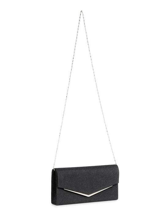 Taschen - Abendtasche mit abnehmbarer Kette Taschen - Abendtasche mit abnehmbarer Kette, in Farbe SCHWARZ