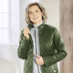 Jacken, Mäntel, Blazer - Jacke mit Rautenstepp – Farbe OLIV – Ansicht 2 Jacken, Mäntel, Blazer - Jacke mit Rautenstepp, in Größe 038 bis 054, in Farbe KOBALTBLAU – Farbe OLIV – Ansicht 2