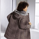 Jacken, Mäntel, Blazer - Longjacke mit abnehmbarem Kunstpelz-Besatz – Farbe SCHOKOBRAUN Jacken, Mäntel, Blazer - Longjacke mit abnehmbarem Kunstpelz-Besatz, in Größe 038 bis 054, in Farbe SCHOKOBRAUN