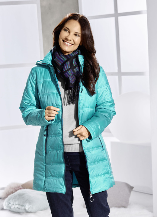 Jacken, Mäntel, Blazer - Jacke mit 2-Wege-Reißverschluss, in Größe 036 bis 052, in Farbe PAZIFIK Ansicht 2