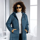 Jacken, Mäntel, Blazer - Longjacke mit 2-Wege-Reißverschluss – Farbe LAGUNE – Ansicht 2 Jacken, Mäntel, Blazer - Longjacke mit 2-Wege-Reißverschluss, in Größe 038 bis 054, in Farbe LAGUNE – Farbe LAGUNE – Ansicht 2