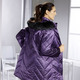 - Longjacke mit abnehmbarer Kapuze, in Größe 036 bis 054, in Farbe VIOLETT – Farbe VIOLETT – Ansicht 2