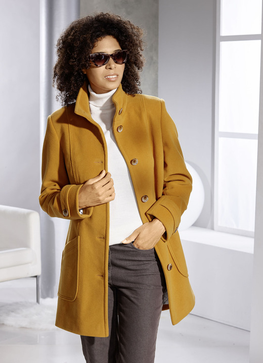Jacken, Mäntel, Blazer - Longjacke mit hohem Tragekomfort Ansicht 2 Jacken, Mäntel, Blazer - Longjacke mit hohem Tragekomfort, in Größe 019 bis 054, in Farbe SCHOKOBRAUN Ansicht 2