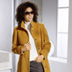 Jacken, Mäntel, Blazer - Longjacke mit hohem Tragekomfort – Farbe SAFRAN Jacken, Mäntel, Blazer - Longjacke mit hohem Tragekomfort, in Größe 019 bis 054, in Farbe SCHOKOBRAUN
