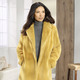 Jacken, Mäntel, Blazer - Longjacke aus kuschelweichem Kunstpelz – Farbe SAFRAN – Ansicht 1 Jacken, Mäntel, Blazer - Longjacke aus kuschelweichem Kunstpelz, in Größe 036 bis 052, in Farbe SAFRAN – Farbe SAFRAN – Ansicht 1