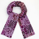 Tücher & Schals - Schal mit abwechslungsreichen Musterblöcken, in Farbe VIOLA-BORDEAUX – Farbe VIOLA-BORDEAUX – Ansicht 1