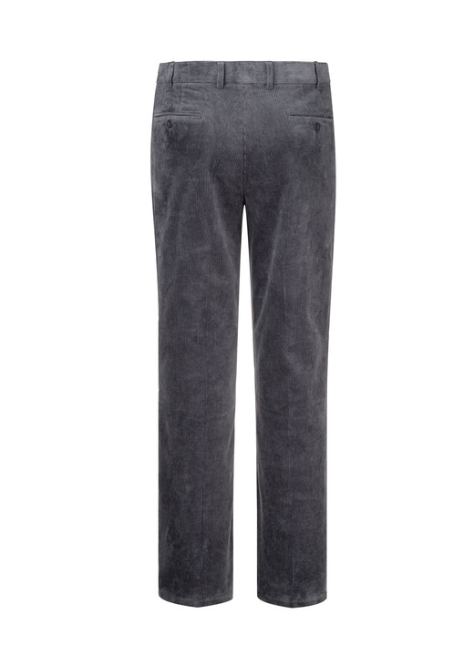 Hosen - Cordhose mit Dehnbund in 3 Farben, in Größe 024 bis 064, in Farbe GRAFIT Ansicht 3