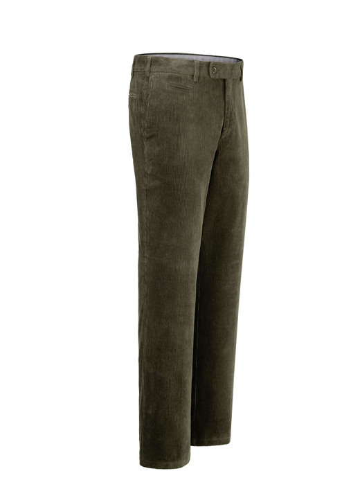Hosen - Cordhose mit Dehnbund in 3 Farben, in Größe 024 bis 064, in Farbe GRAFIT Ansicht 8