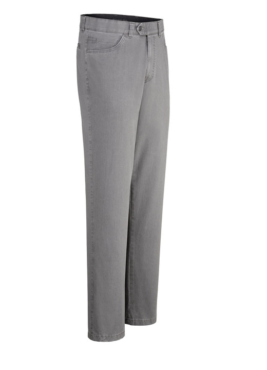 Hosen - Kombifreundliche Hose in 4 Farben, in Größe 024 bis 064, in Farbe JEANSBLAU Ansicht 8