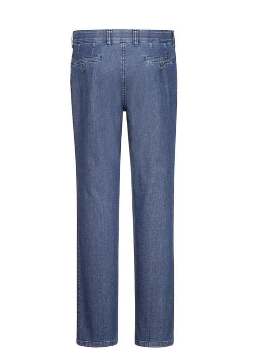 Hosen - Kombifreundliche Hose in 4 Farben, in Größe 024 bis 064, in Farbe JEANSBLAU Ansicht 3