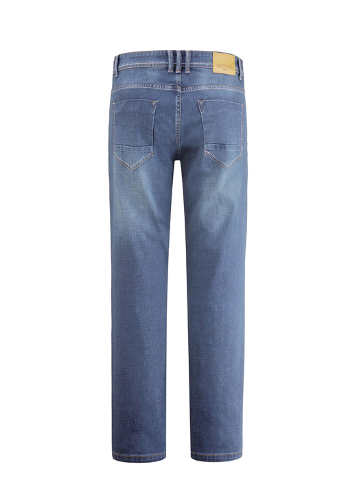 Hosen - Modische Jeans in 3 Farben, in Größe 024 bis 060, in Farbe DUNKELJEANS Ansicht 9