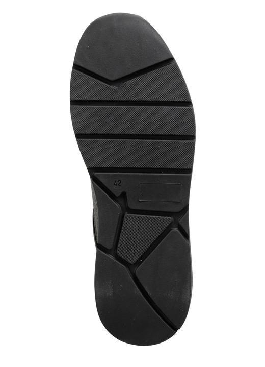 Slipper & Schnürschuhe - GINO GALANTE, klassische Herren-Sneaker, mit Reißverschluss, in Größe 040 bis 046, in Farbe SCHWARZ Ansicht 3