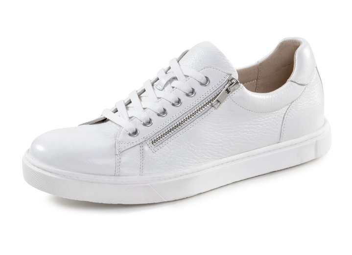 Slipper & Schnürschuhe - GINO GALANTE, klassische Herren-Sneaker, mit herausnehmbarem Fußbett, in Größe 040 bis 046, in Farbe SCHWARZ Ansicht 6