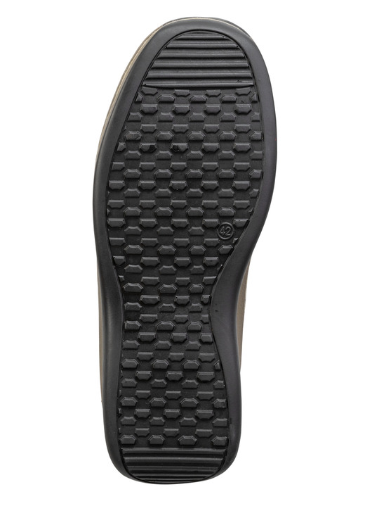 Slipper & Schnürschuhe - GINO GALANTE, klassische Herren-Slipper, mit herausnehmbarem Fußbett, in Größe 040 bis 046, in Farbe COGNAC Ansicht 3