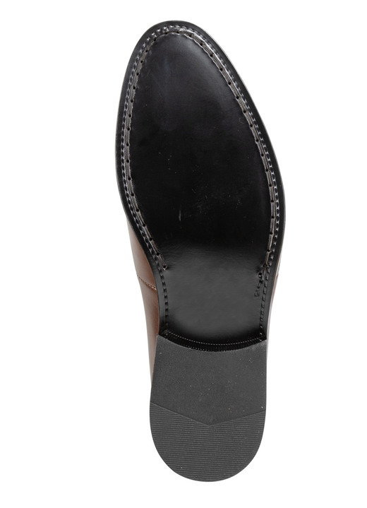 Mode - GINO GALANTE, elegante Herren-Slipper, mit herausnehmbarem Fußbett, in Größe 040 bis 046, in Farbe SCHWARZ Ansicht 6