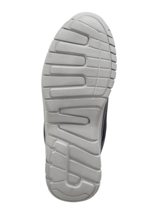 Slipper & Schnürschuhe - Schnür-Sneaker aus Synthetik und weichem Textilmaterial, in Größe 040 bis 046, in Farbe DUNKELBLAU Ansicht 3