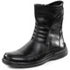 Stiefeletten - GINO GALANTE, gefütterte Herren-Stiefel, Winterschuhe, mit Lammfell, in Größe 040 bis 046, in Farbe SCHWARZ – Farbe SCHWARZ – Ansicht 1