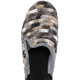 Hausschuhe - Pantoffel aus gemustertem Textilmaterial, in Größe 040 bis 046, in Farbe GRAU-MULTICOLOR – Farbe GRAU-MULTICOLOR – Ansicht 2