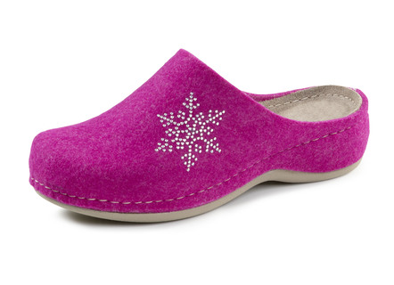 Laurina Pantoffel mit pfiffiger Nietenzier