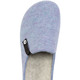 Hausschuhe - Laurina, trendige Damen-Hausschuhe, Weite G, mit anatomisch geformtem Fußbett, in Größe 036 bis 042, in Farbe HIMMELBLAU – Farbe HIMMELBLAU – Ansicht 2