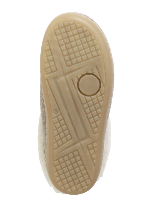 Hausschuhe - Laurina Hausschuh mit kuscheligem Plüschkragen, in Größe 036 bis 042, in Farbe MARINE Ansicht 6