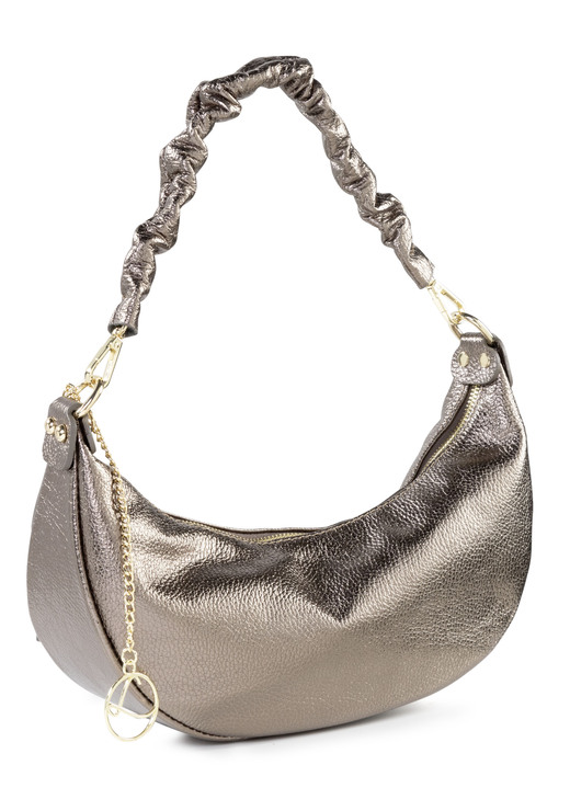 Taschen - Laurina Tasche aus genarbtem Kalb-Nappaleder, in Farbe BRONZE Ansicht 2