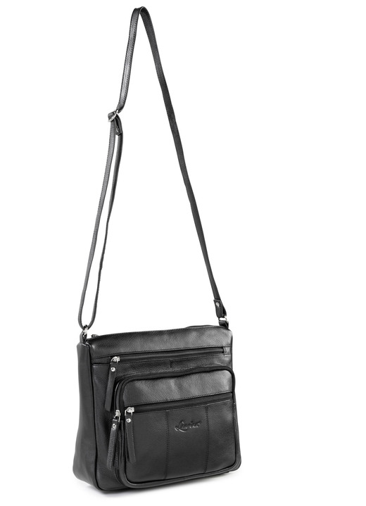 Taschen - Laurina, Tasche, Damen, mit verstellbarem Umhängeriemen, in Farbe SCHWARZ Ansicht 1