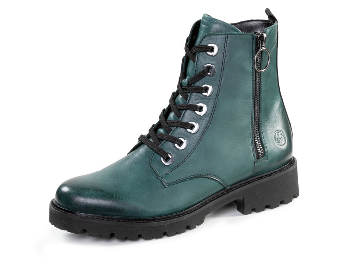 Stiefel & Stiefeletten - Remonte, modische Damen-Stiefeletten, Winterschuhe, Weite G, mit herausnehmbarem Fußbett, in Größe 036 bis 042, in Farbe PETROL Ansicht 1